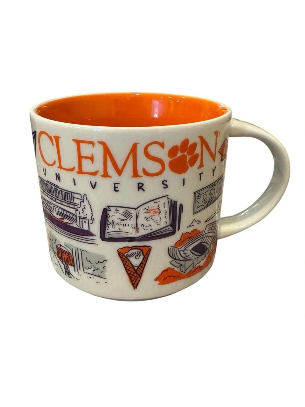 Starbucks Been There Series Campus Collection Clemson University NWT